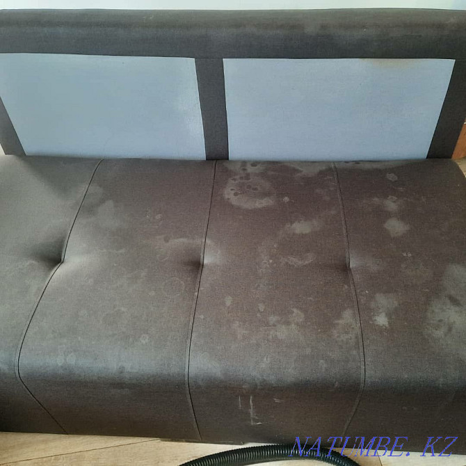 Cleaning of sofas, carpets, chairs, dry cleaning of upholstered furniture, sofa cleaning Astana - photo 4