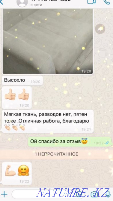 Химчистка дивана матраса мягкой мебели Астана - изображение 6