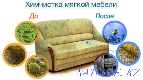 Жиһаз бен кілемдерді химиялық тазалау  Алматы - изображение 1