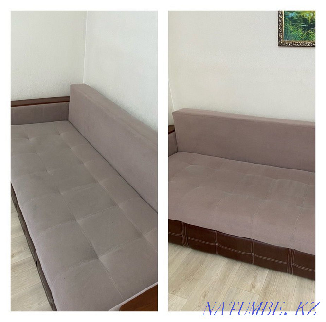 dry cleaning of sofas - upholstered furniture - mattress Astana - photo 4