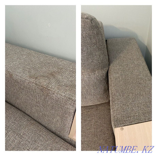 dry cleaning of sofas - upholstered furniture - mattress Astana - photo 2