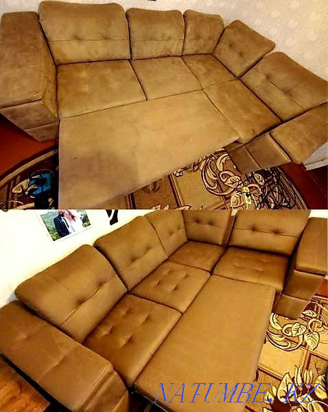 Sofa dry cleaning, European technology. Hypoallergenic chemistry Almaty - photo 3