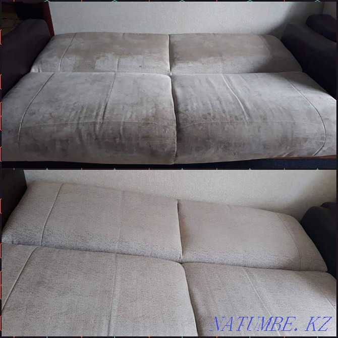 Dry cleaning services for upholstered furniture and carpets. 7 days a week Kostanay - photo 8