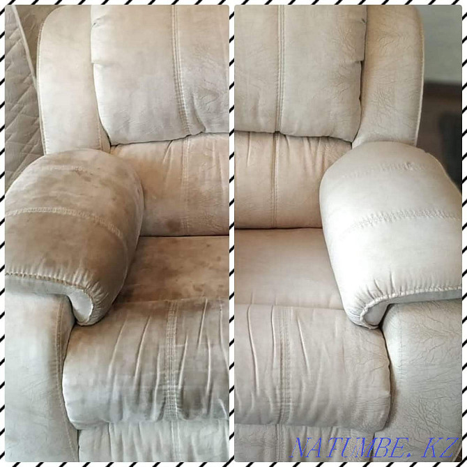 Dry cleaning services for upholstered furniture and carpets. 7 days a week Kostanay - photo 1