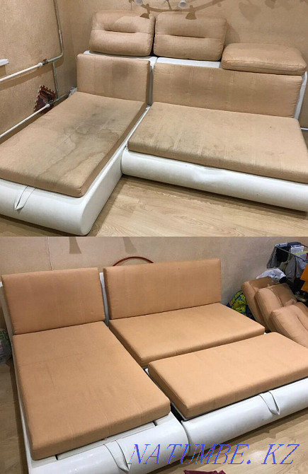 Dry cleaning of upholstered furniture, Reduced prices as much as possible Almaty - photo 1