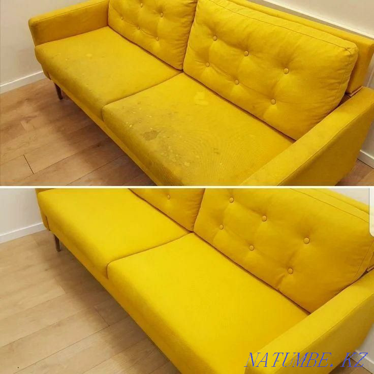 Dry Cleaning of Upholstered Furniture additional cleaning services. Disinfection Almaty - photo 3