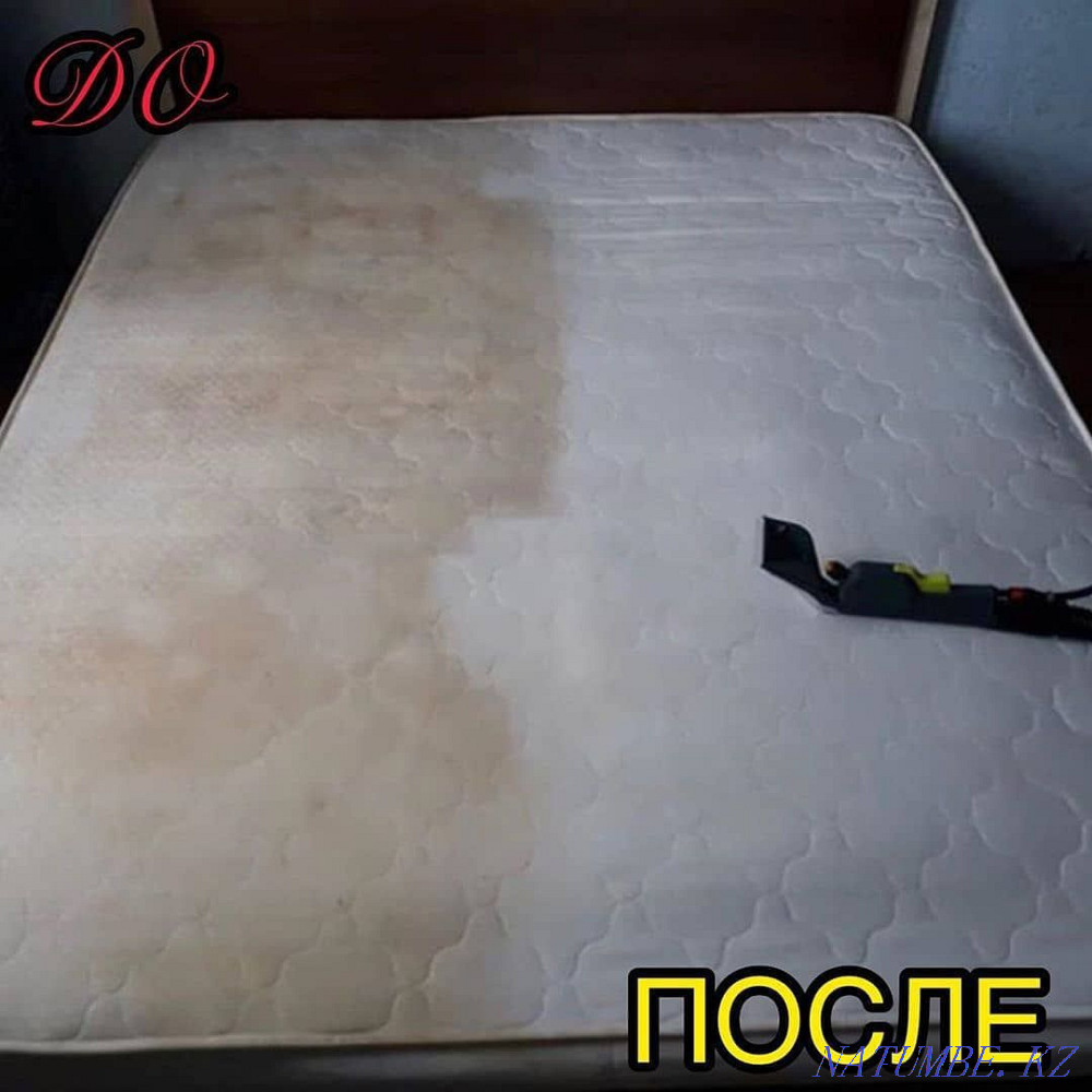 Dry cleaning of sofas chairs cleaning of sofa mattresses by a specialist Almaty - photo 5