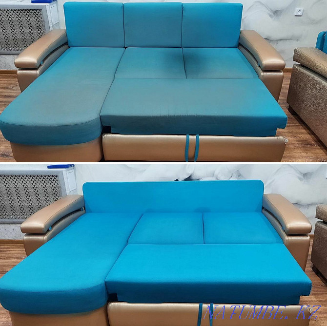 Dry cleaning of upholstered furniture. We work for quality Almaty - photo 1