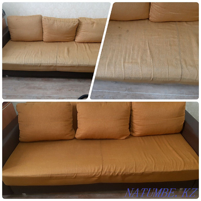 Dry cleaning of upholstered furniture at home. Semey - photo 3