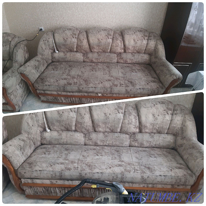 Dry cleaning of upholstered furniture at home. Semey - photo 4