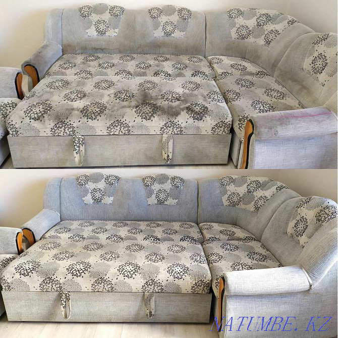 Dry cleaning of the sofa at an affordable price, 100% cleanliness guarantee Almaty - photo 6