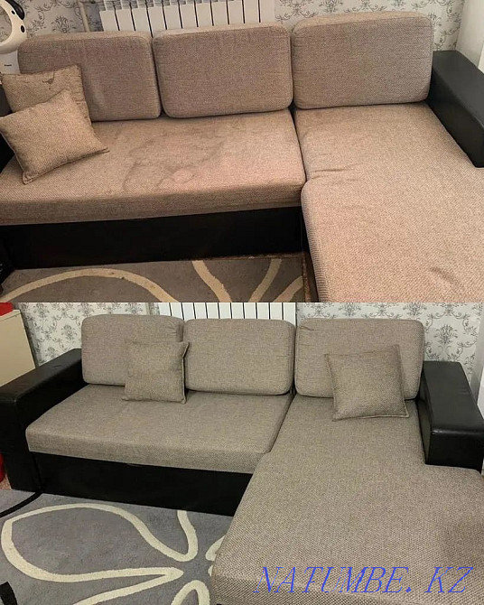 Жұмсақ жиһазды химиялық тазалау  Алматы - изображение 1