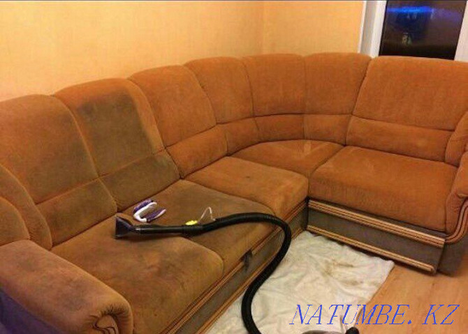 Химчистка диванов матрасов стульев дивана кресло выездом специалиста Алматы - изображение 5