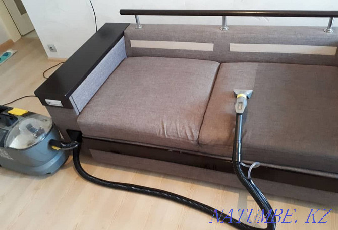 Dry cleaning of furniture sofas chairs sofa mattresses chair at home Almaty Almaty - photo 6