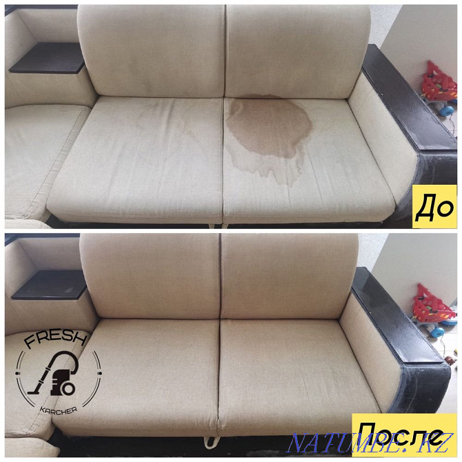 Professional dry cleaning of upholstered furniture Astana - photo 3
