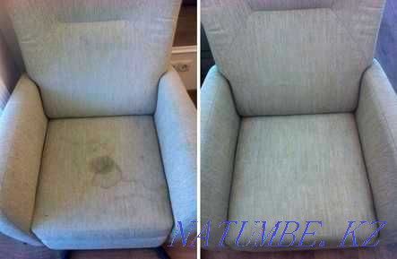 Dry cleaning of sofas, armchairs, panel constructions, REMOVAL OF STAINS!!! Almaty - photo 1