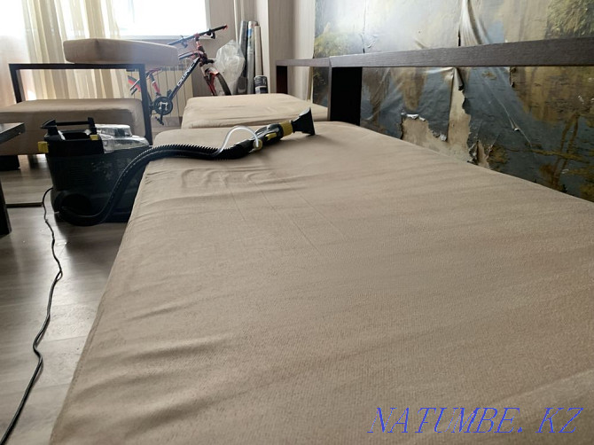 Dry cleaning of the sofa Dry cleaning of the mattress Dry cleaning of chairs and chairs Almaty - photo 4