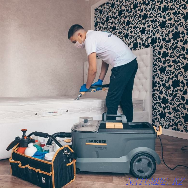 Dry cleaning of sofas, at an affordable price Almaty - photo 1