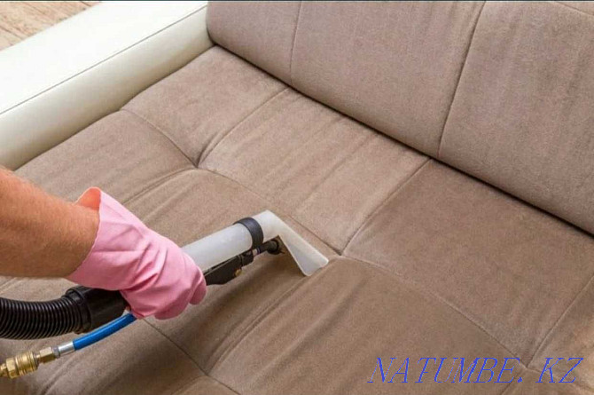 Dry cleaning of upholstered furniture carpets sofa armchair chairs mattress Shymkent - photo 2