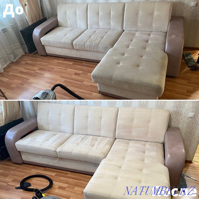 Dry cleaning of upholstered furniture. 30% discount Almaty - photo 3