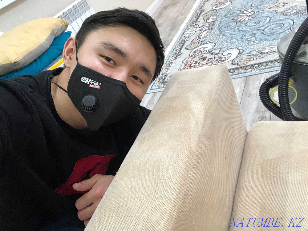 Чистка дивана, Химчистка мебели Астана - изображение 1