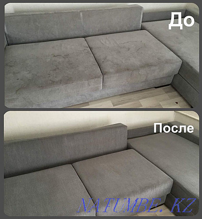 Dry cleaning of upholstered furniture (chairs, mattresses, car interiors) Almaty - photo 4