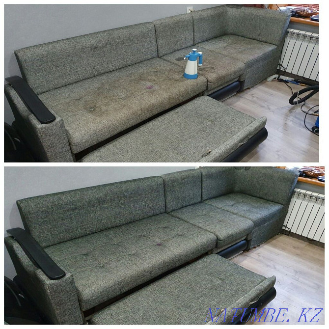 Pavlodar sofa, dry cleaning of upholstered furniture, furniture cleaning, Pavlodar - photo 5