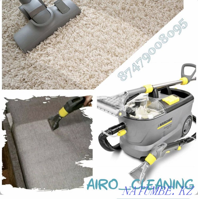 dry cleaning of upholstered furniture and carpets at home. WE PROVIDE DOCUMENTS! Karagandy - photo 5