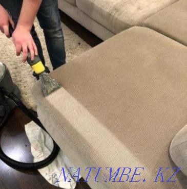 Dry cleaning of upholstered furniture, sofas, carpets Almaty - photo 1