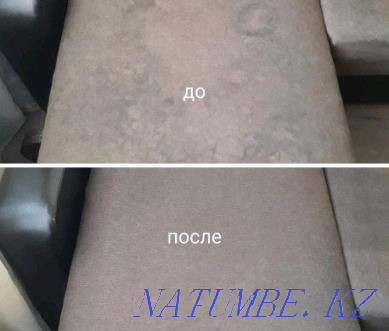 Жиһазды химиялық тазалау. Шебердің қала ішінде шығуы тегін.  Алматы - изображение 6