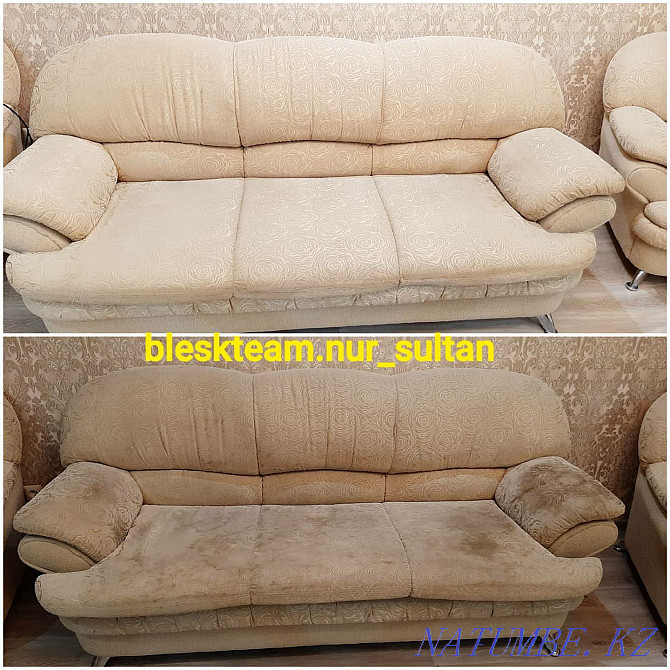 Dry cleaning sofas mattresses chairs Astana - photo 3