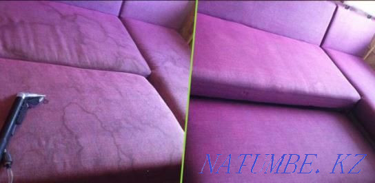 We offer onsite sofa cleaning. Almaty - photo 1