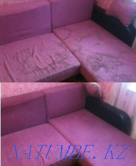 We offer onsite sofa cleaning. Almaty - photo 2