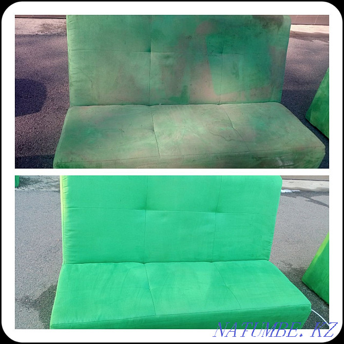 Upholstered furniture cleaning Almaty - photo 1