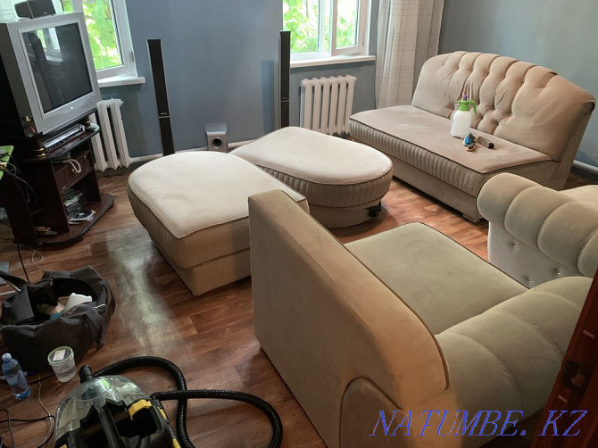 Dry cleaning of sofas, dry cleaning of mattresses, dry cleaning of chairs and ottomans Almaty - photo 3