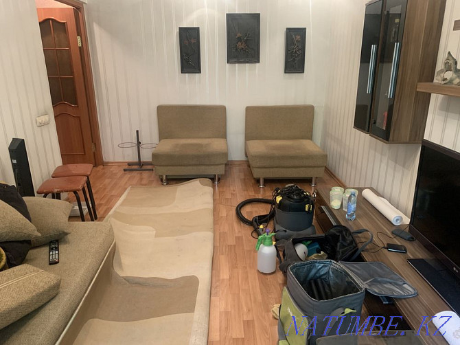 Dry cleaning of sofas, dry cleaning of mattresses, dry cleaning of chairs and ottomans Almaty - photo 4