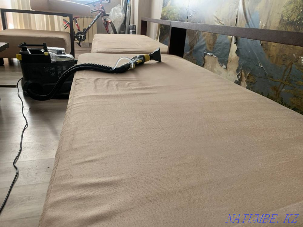Dry cleaning of upholstered furniture Almaty dry cleaning of sofas, mattresses, chairs Almaty - photo 4