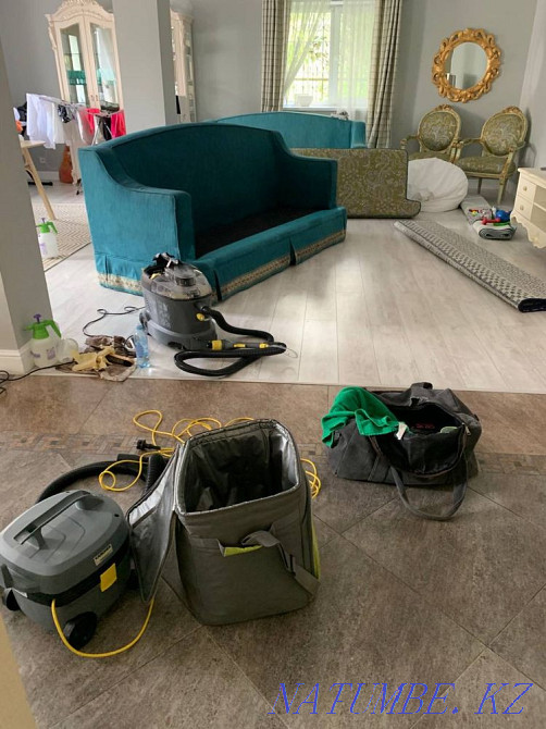 Dry cleaning of furniture, dry cleaning of sofas, armchairs, chairs Almaty - photo 1