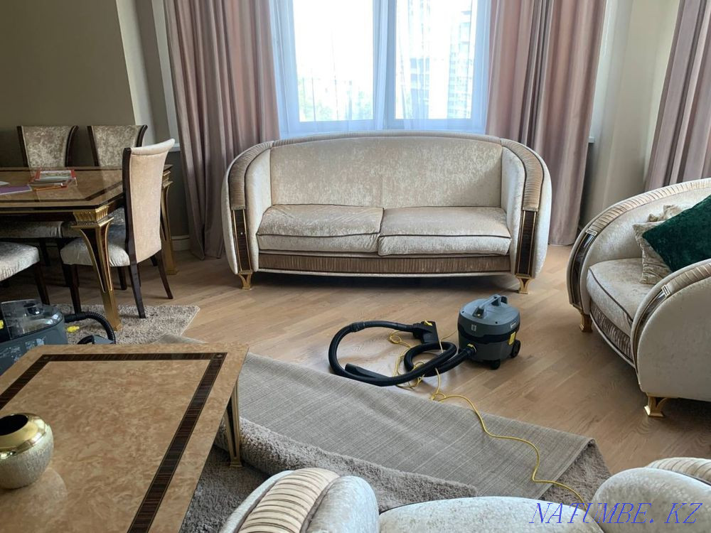 Dry cleaning of furniture, dry cleaning of sofas, armchairs, chairs Almaty - photo 4