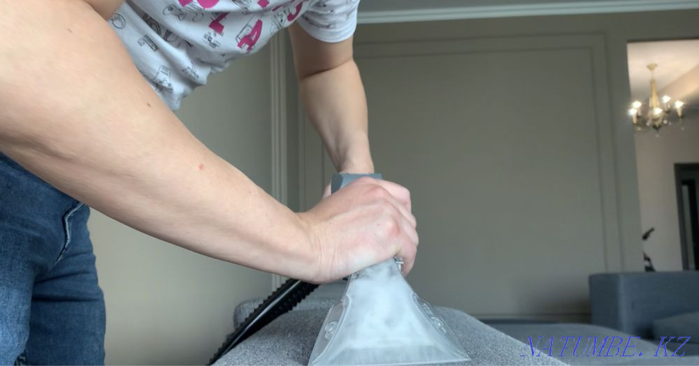 Химчистка дивана химчистка мягкой мебели Алмата Алматы - изображение 2