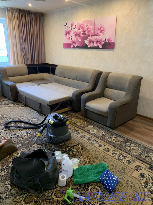 Химчиска дивана Алматы химчистка матраца Алматы Алматы - изображение 3
