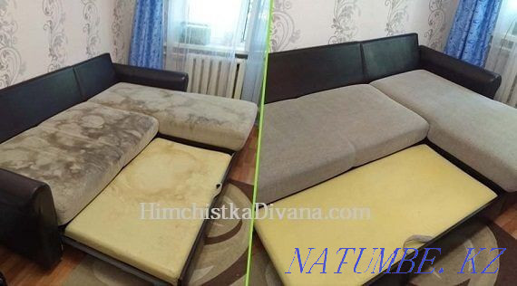 Promotion for dry cleaning of upholstered furniture sofas carpets mattresses Astana - photo 2