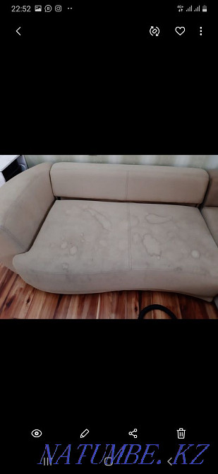 Dry cleaning of upholstered furniture of offices of the celebration hall in the city of Shymkent Shymkent - photo 6