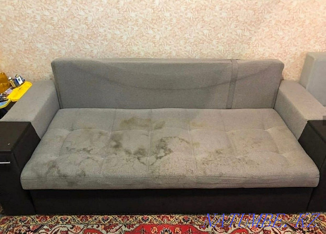 Химчистка мягкой мебели диван стулья кресло Актау - изображение 6