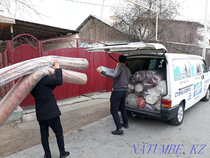 Dry cleaning, washing, kilem zhuu, dry cleaning of upholstered furniture Shymkent Shymkent - photo 7