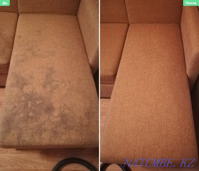 Химчистка диванов мягкой мебели ковролина стулья ковров Каскелен - изображение 4