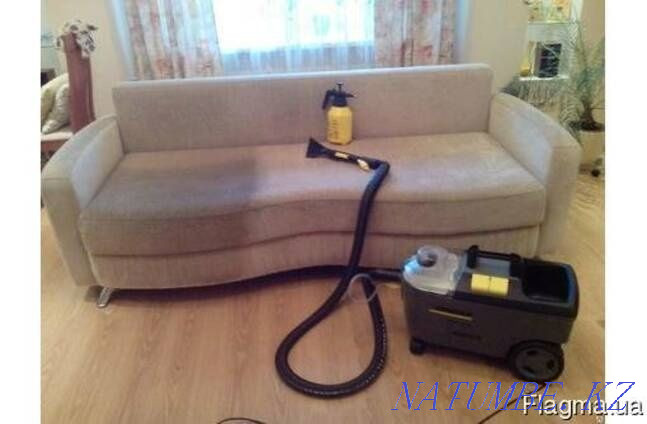 Химчистка диванов мягкой мебели ковролина стулья ковров Каскелен - изображение 5