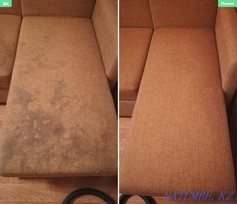 Химчистка диванов мягкой мебели ковролина стулья ковров Каскелен - изображение 4