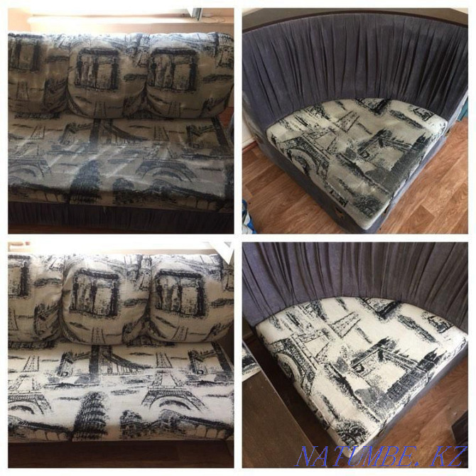 Dry cleaning of upholstered furniture with home visits. Taraz - photo 4