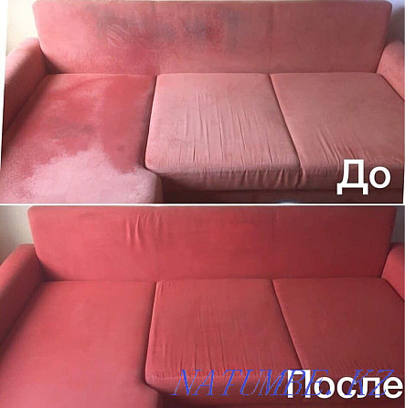 Dry cleaning of upholstered furniture Almaty - photo 3